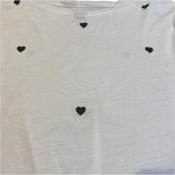 2for$30 PINK Victoria’s Secret Heart Cropped Long Sleeve T-shirt Size Medium - Picture 7 of 10